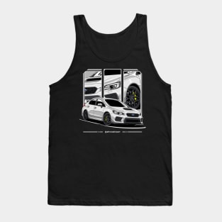 Subie Impreza WRX STi Special (White) Tank Top